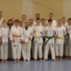 Prüflinge der Karate-Prüfung