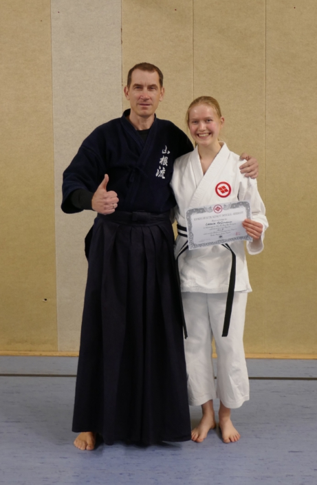 Glückwunsch zum Shodan-ho, Leonie!