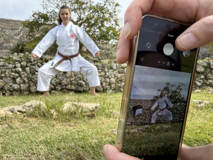 Photoshooting auf Nakagusuku