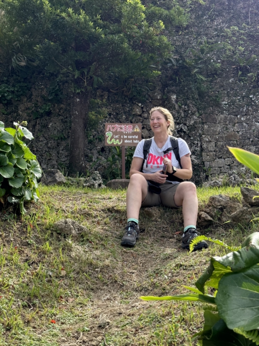 Noch lacht sie - die Habu wartet schon