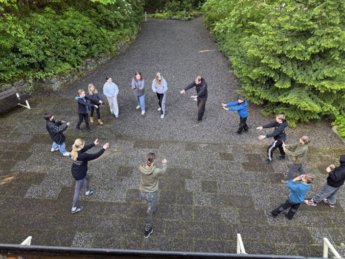Qigong am Morgen